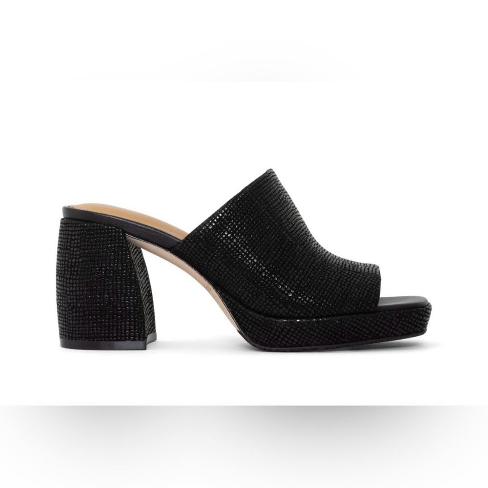DONALD PLINER  , Elegant Black Women's Heeled Mules